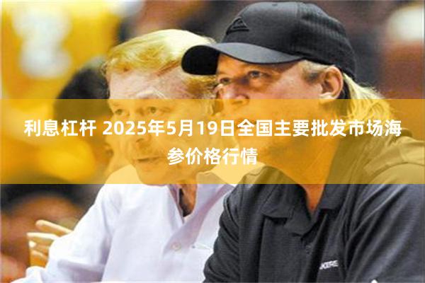 利息杠杆 2025年5月19日全国主要批发市场海参价格行情