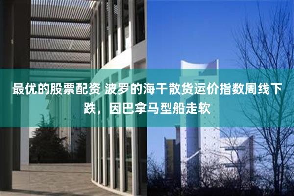 最优的股票配资 波罗的海干散货运价指数周线下跌，因巴拿马型船走软